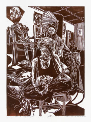 Kari Bente Faleide - Pia i atelieret