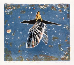 Kari Adora Hauge – Jente og fugl