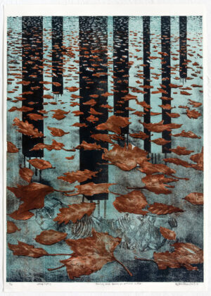 Milton Mondal – Floating dead leaves on polluted water