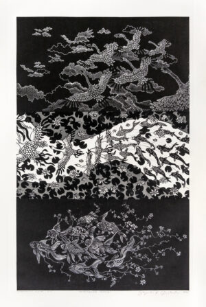 Suzannah Rehell Øistad – Metamorfose - triptyk