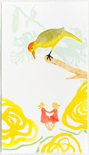 Ruth Roland – Uten tittel (jenter i røde kjoler)